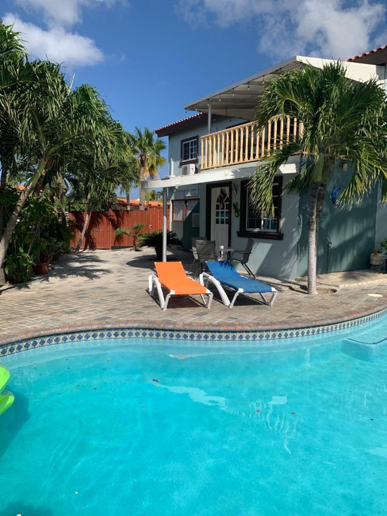 La Felicidad Aruba Aparthotel โอรันเยสตัด ภายนอก รูปภาพ
