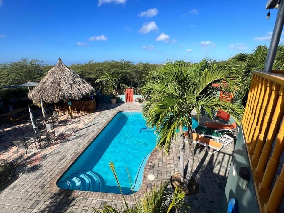 La Felicidad Aruba Aparthotel โอรันเยสตัด ภายนอก รูปภาพ